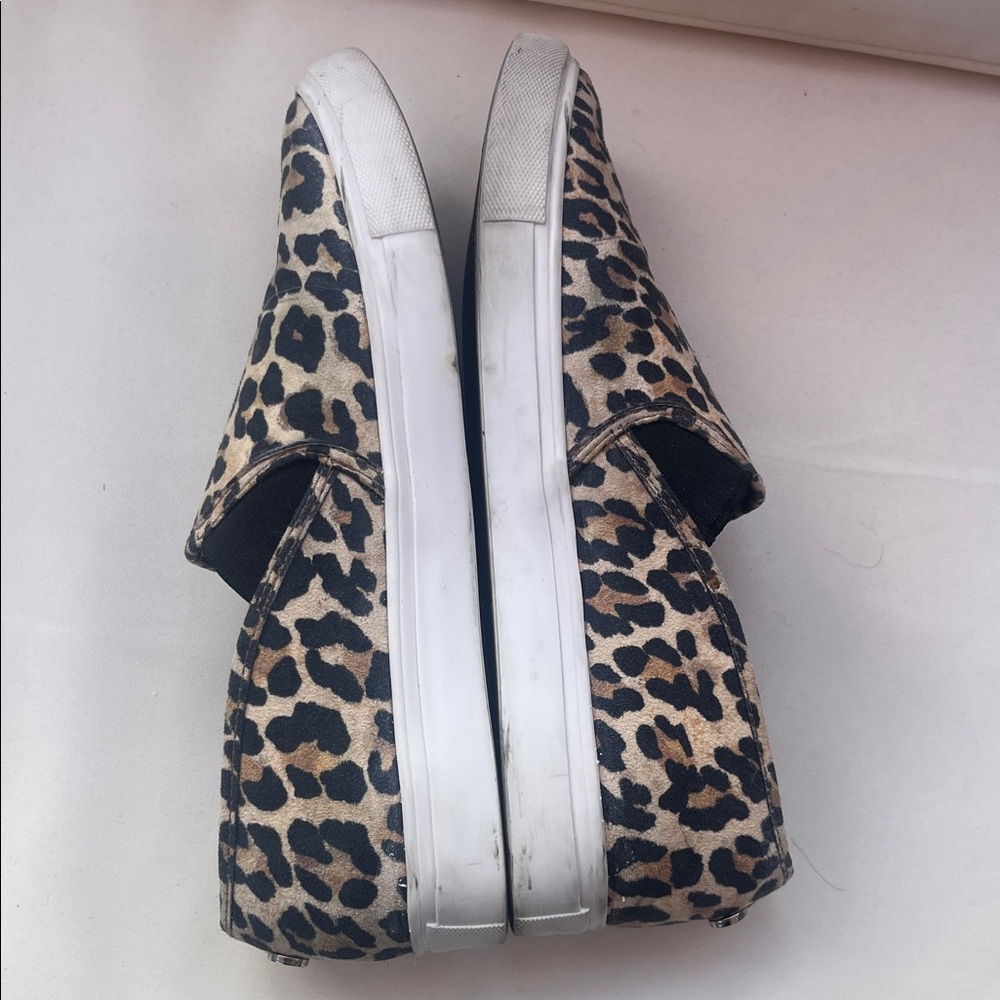 Steve Madden Animal Print Slip-On Shoes - Picture 2 of 7